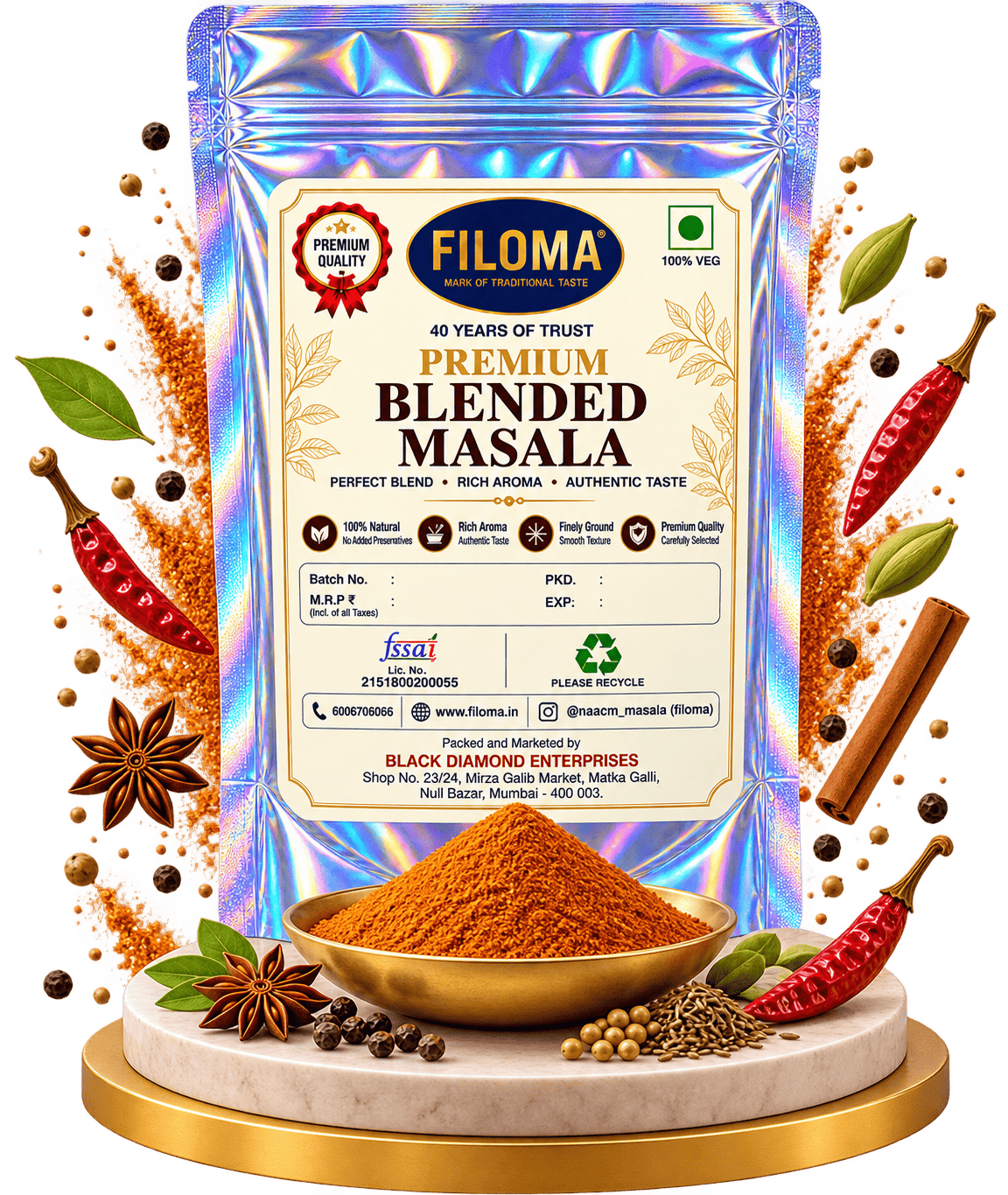 Blended Masalas