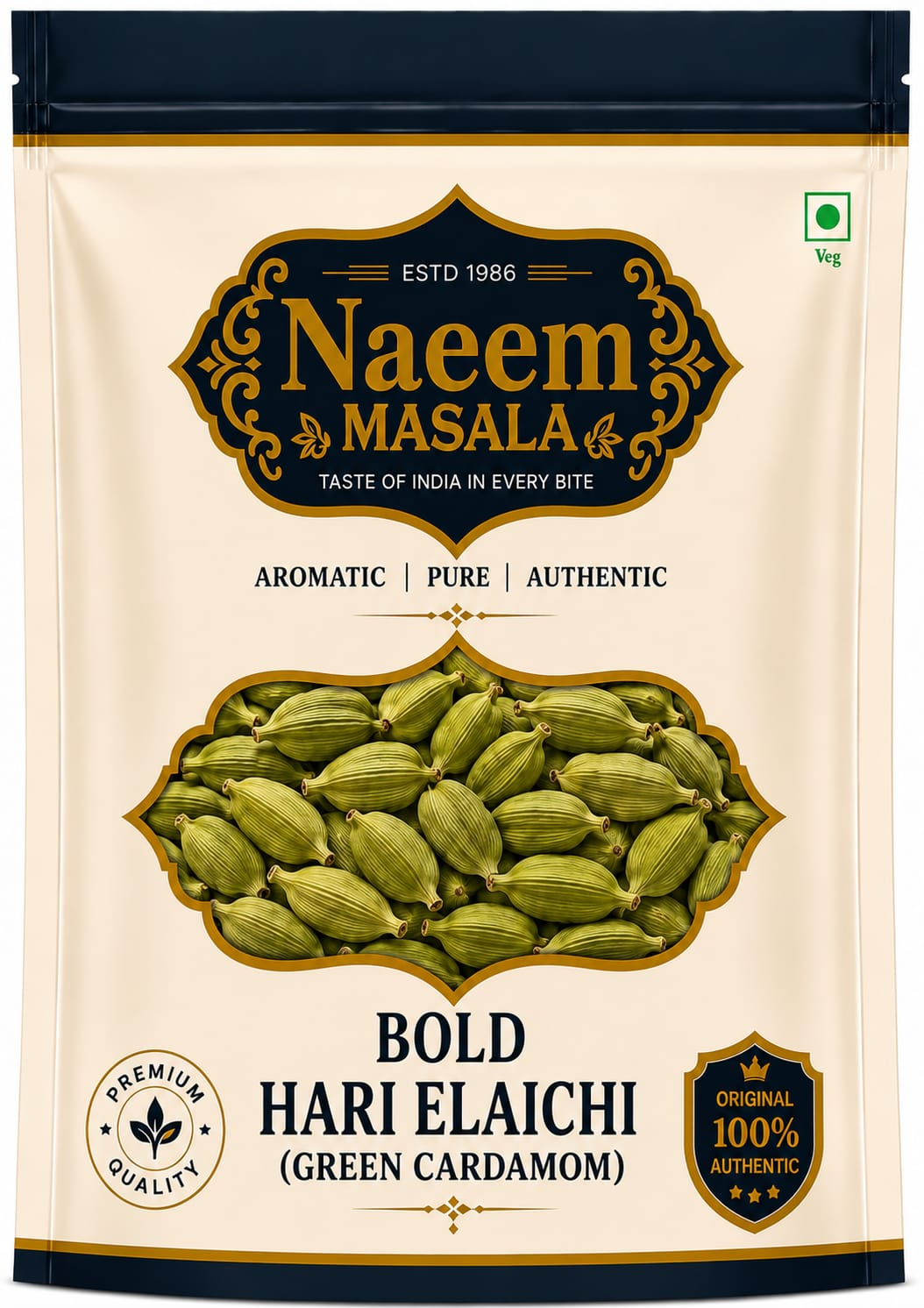 Premium Hari Elaichi (Green Cardamom)  – Aromatic, Pure & Authentic Whole Cardamom