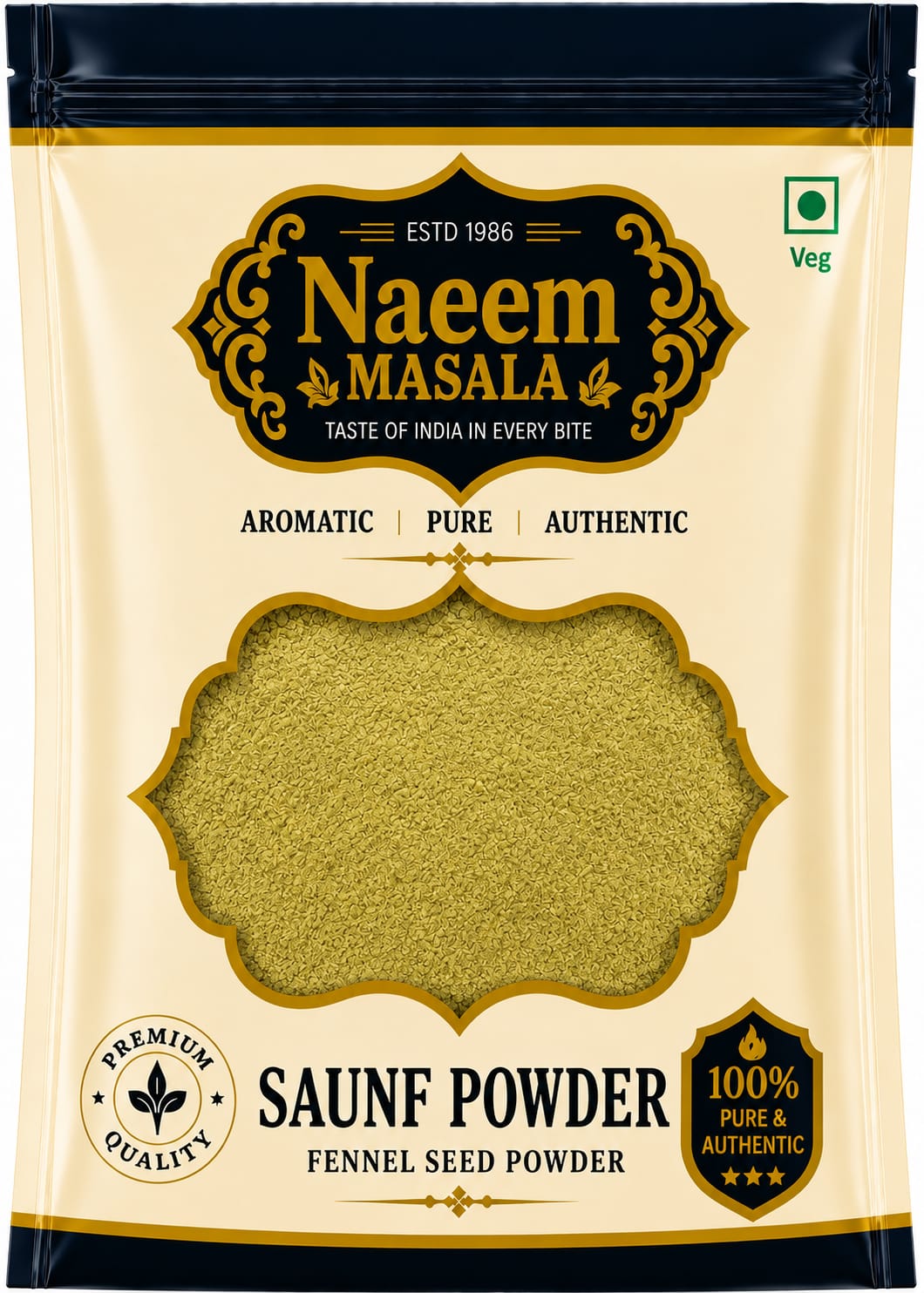 Naeem masala premium saunf powder (fennel seed powder)100%natural rich in natural aroma.