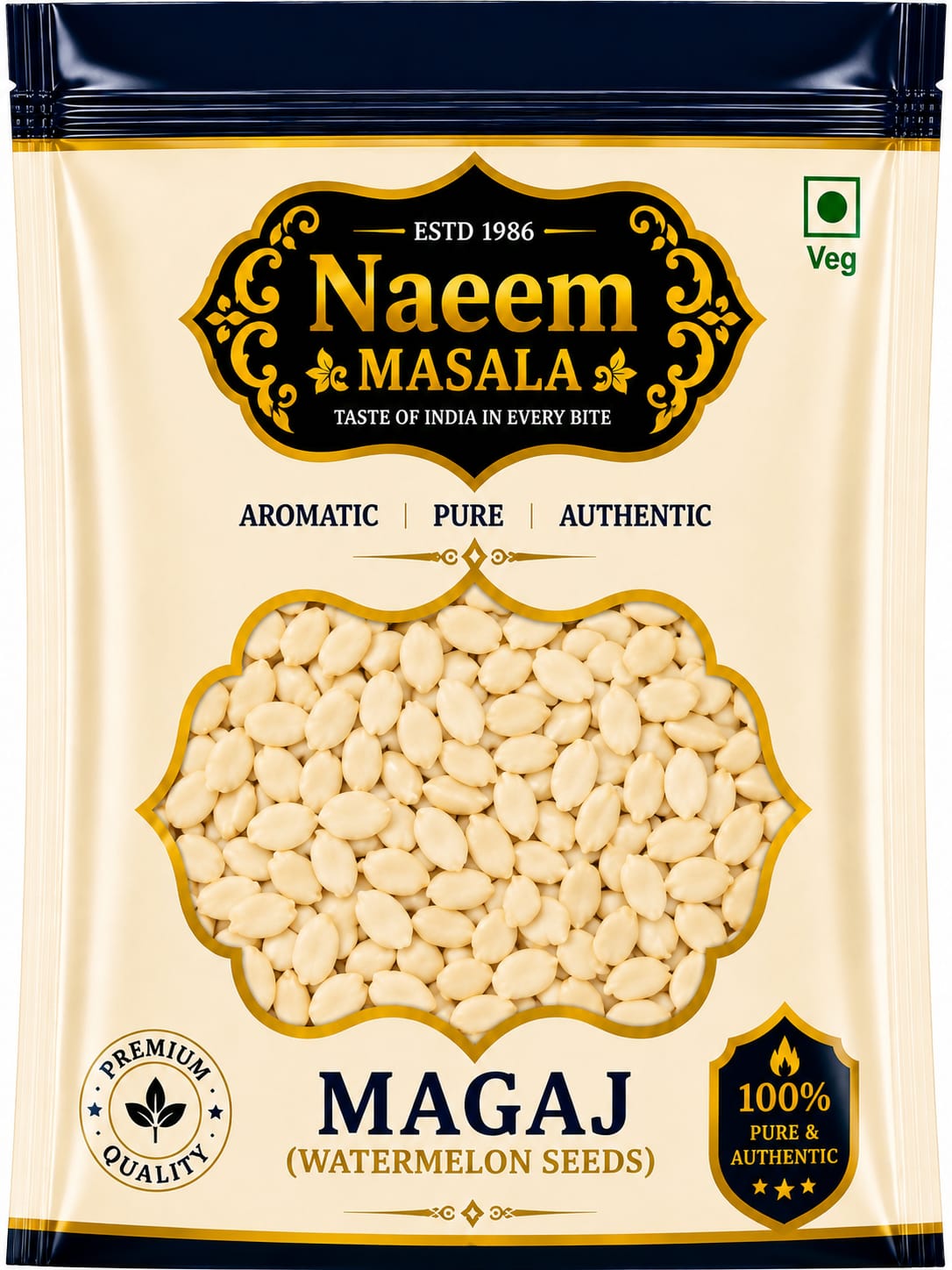 Naeem masala premuim magaj seeds (watermelon seeds) 100%natural rich in nutreints.