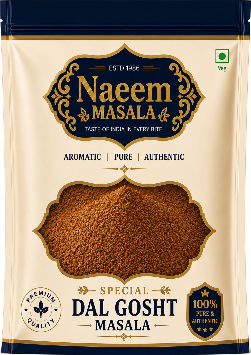 naeem masala special dal gosht masala 100%pure and authentic rich aroma and falvour.