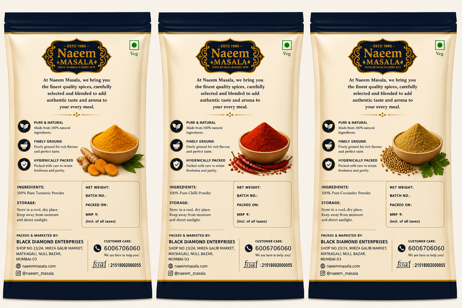 naeem masala special premium trio pack