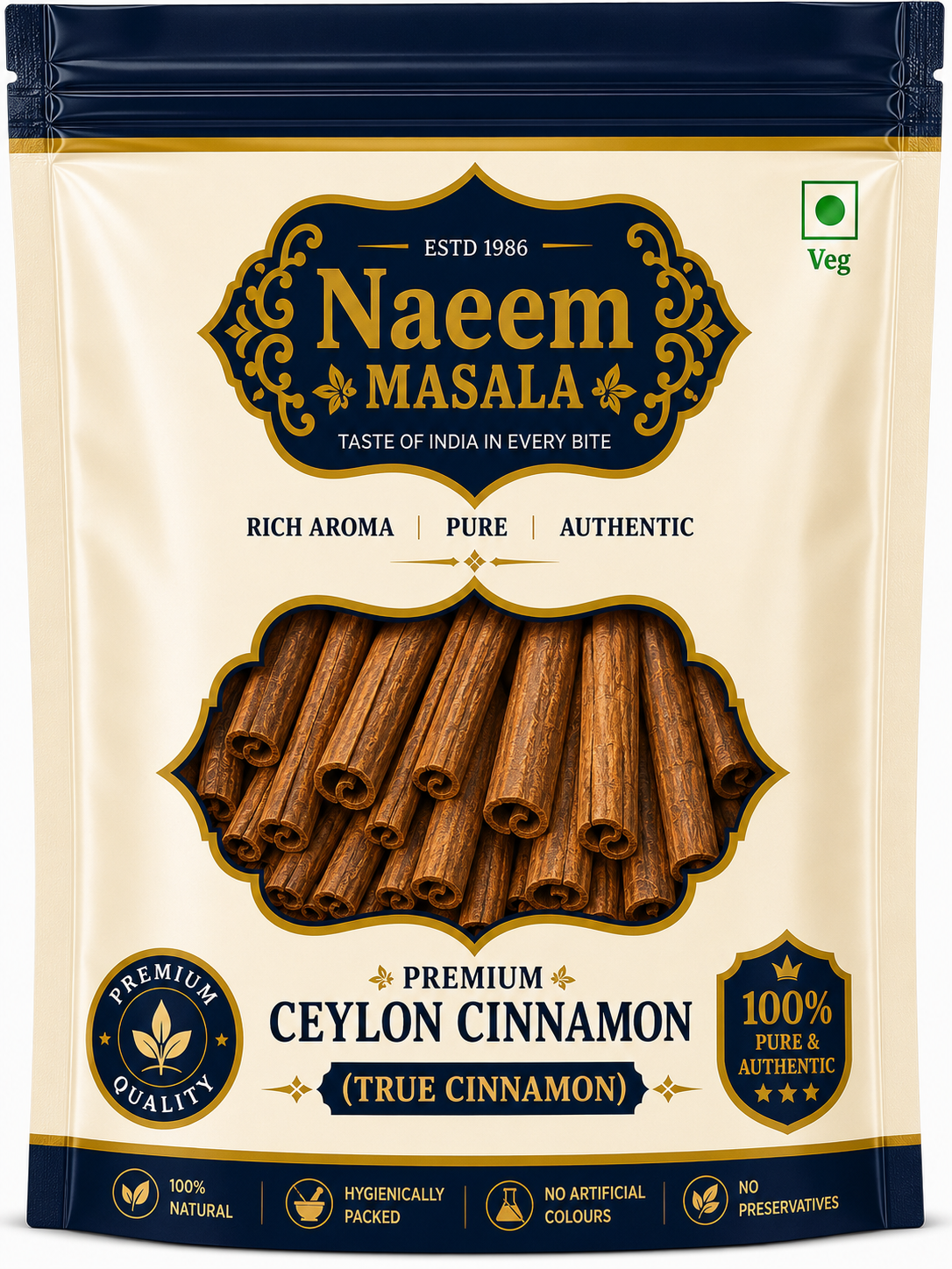 premium ceylon cinnamon (true cinnamon) 100%pure and fine quality